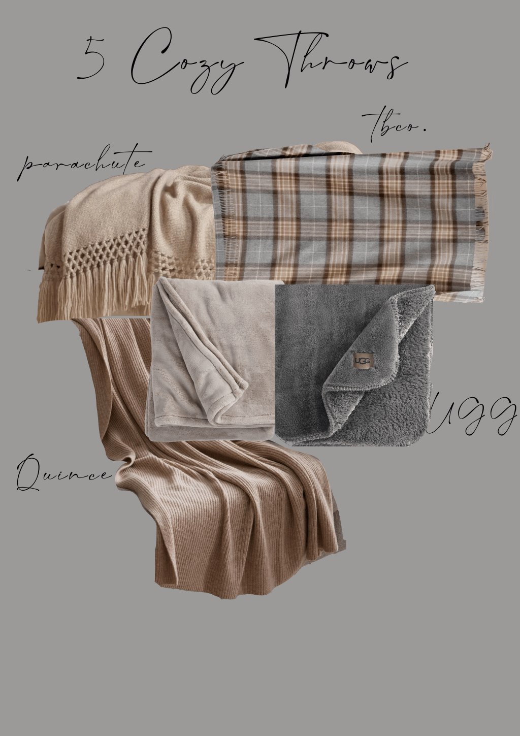 5 Cozy Throws this&nbsp;Winter